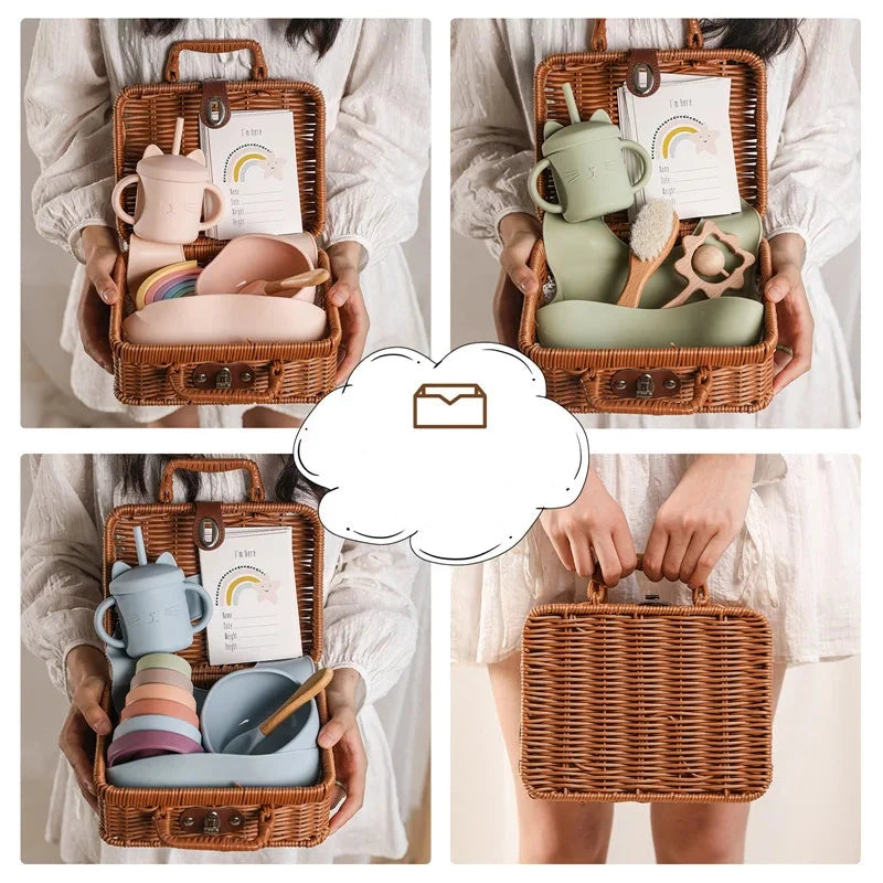 Coffret de naissance mallette